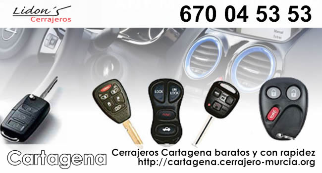 copias de llaves de coche cartagena